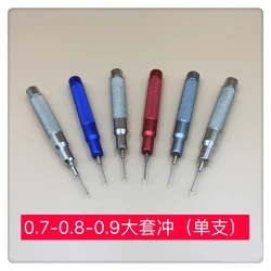 New 0.7/0.8/0.9mm Watch repair Watch remove the strap pin Screw tool Kit Watches Metal Strap Spare Parts Repair Watchmaker Tool