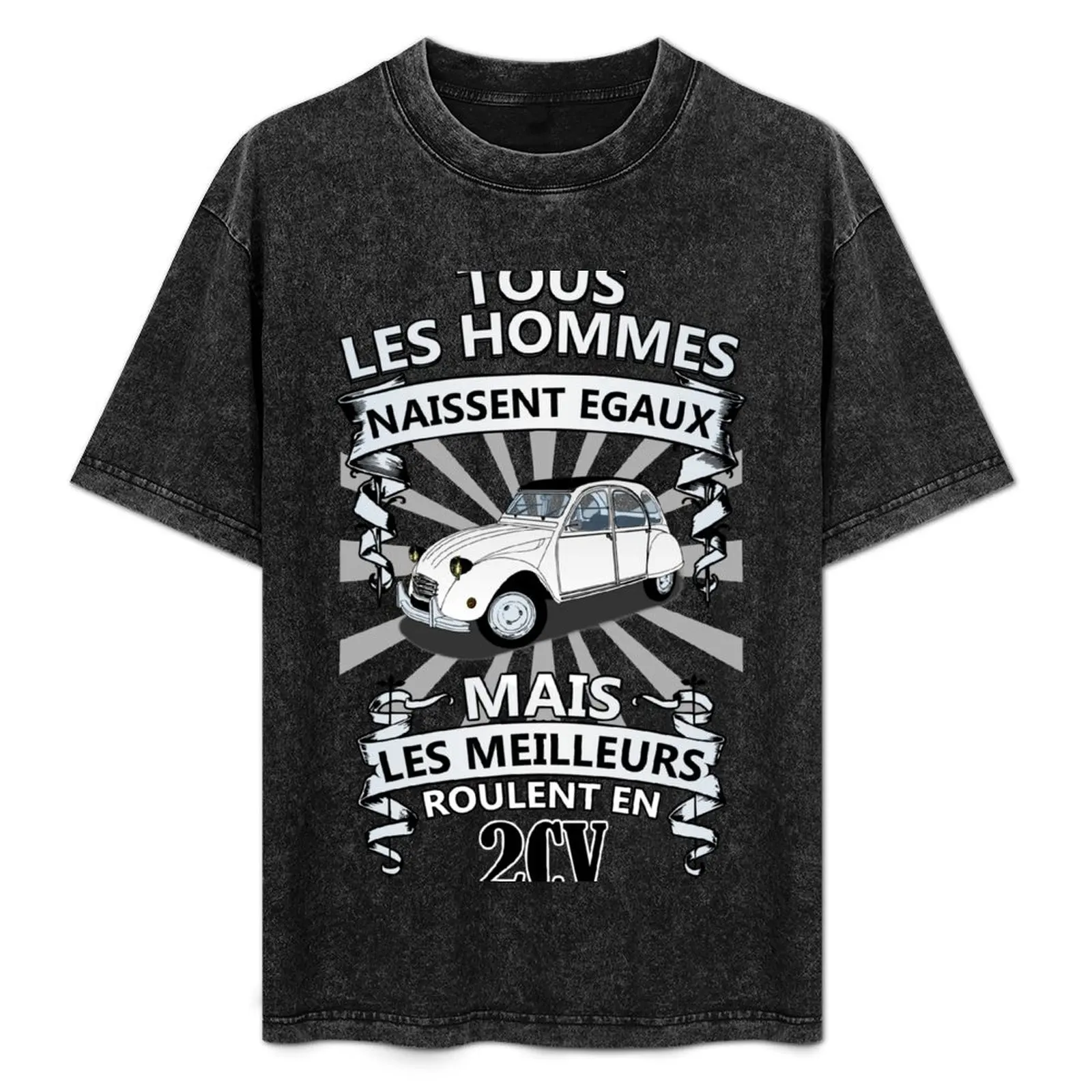 

2cv the best T-Shirt Casual Everyday Wear T-Shirt