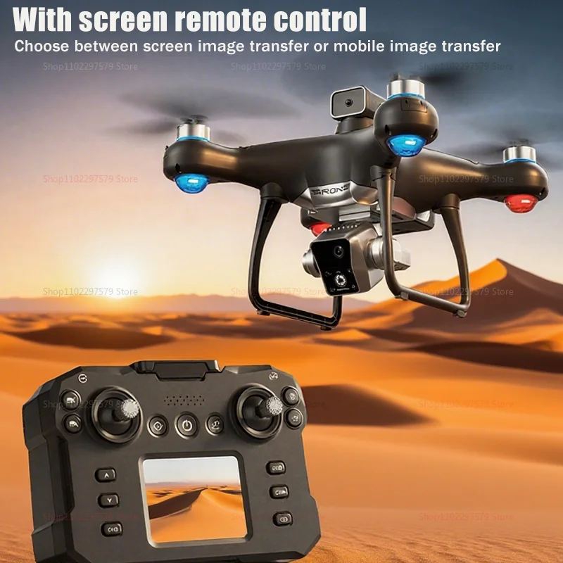 KY102リモートコントロールドローン8K HDデュアルカメラ空中ブラシレスモーター360°障害物回避RCクアッドコプターおもちゃ子供と大人向け