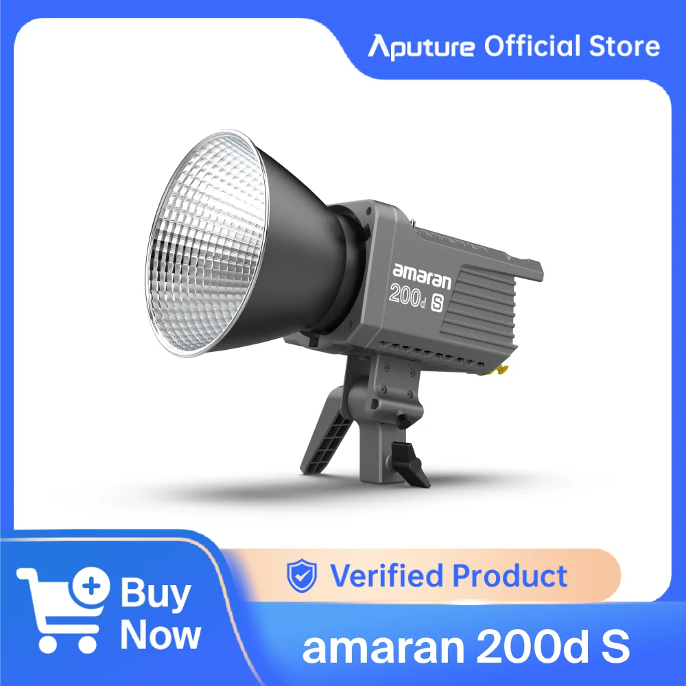 amaran 200D S LED Video Light 5600K Daylight Bluetooth App Control