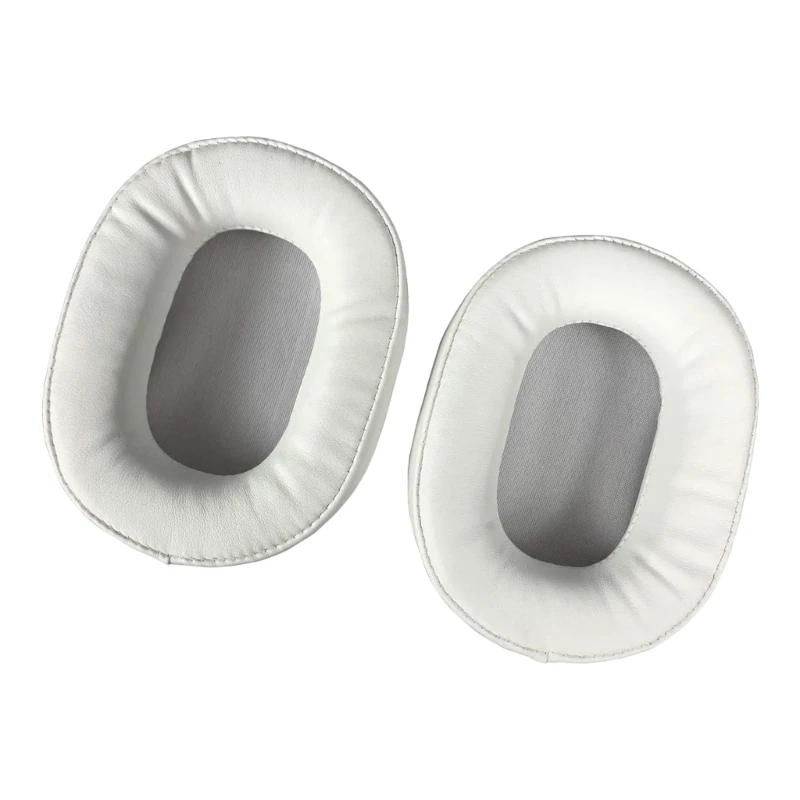 M50X M40X 헤드폰 용 단백질 가죽 귀마개 소프트 스폰지 이어 패드 케이스 커버 이어 패드 이어폰 쿠션