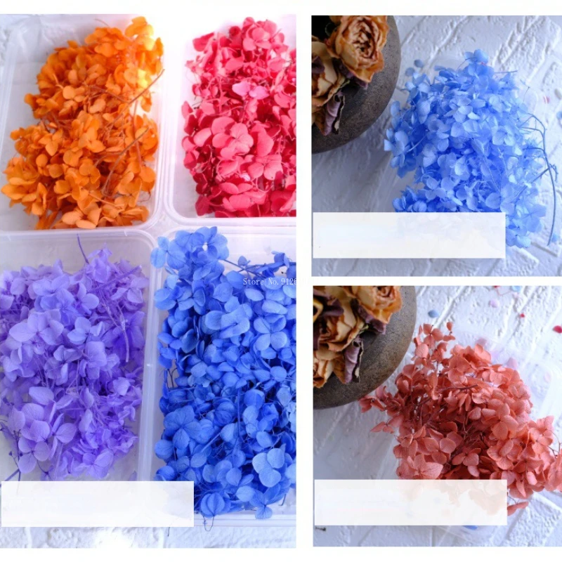 5g/100g Hydrangea Flower Simulation Petals DIY Christmas Party Decoration Holiday Gift Handmade Decoration Supplies Materials