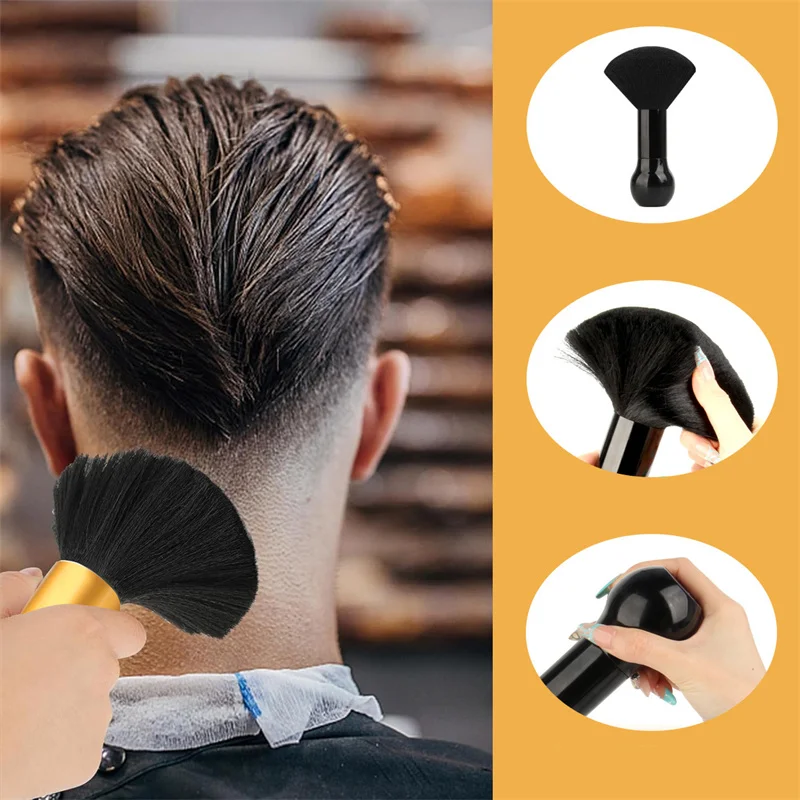 Escova da extensão do cabelo para a barbearia, corte do cabelo, ferramentas de limpeza, escova do pescoço, quebrada, nova