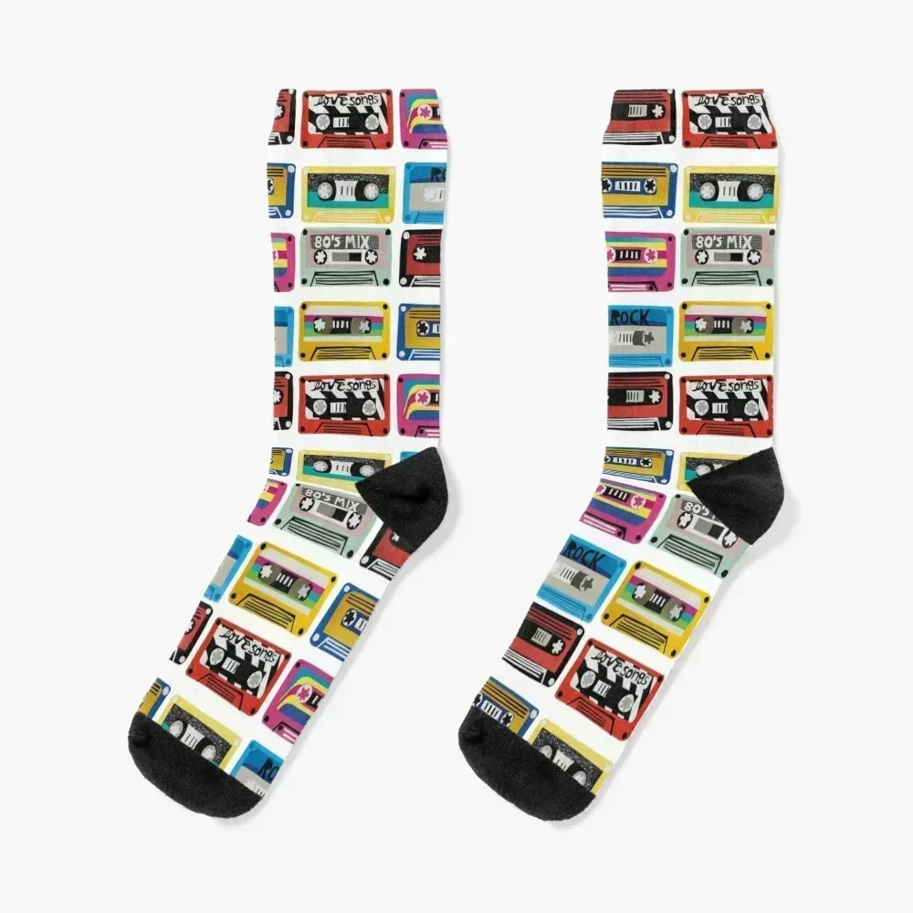 Mix Tapes Socks gift christmas gift funny gift Socks Men's Women's