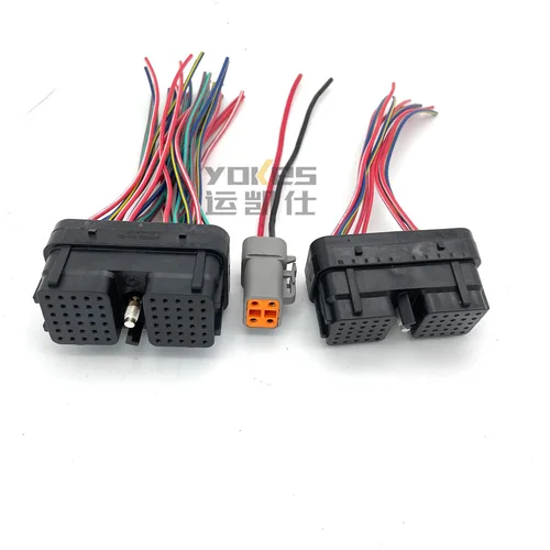 Imagen 2 del producto Terminal de enchufe del conector del controlador ECM PC200-8, piezas de excavadora Komatsu, accesorios, piezas de maquinaria de construcción, 4921776