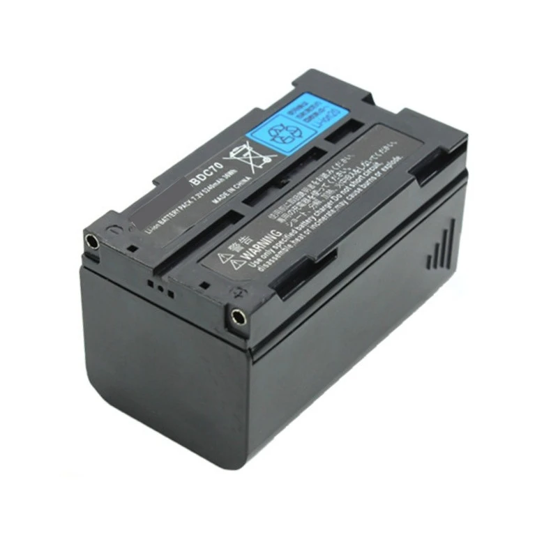 Nova bateria de íon-lítio bdc70 7.2v 5240mah para estação total topn es os cx para sok fx set-x série ferramentas de levantamento bateria