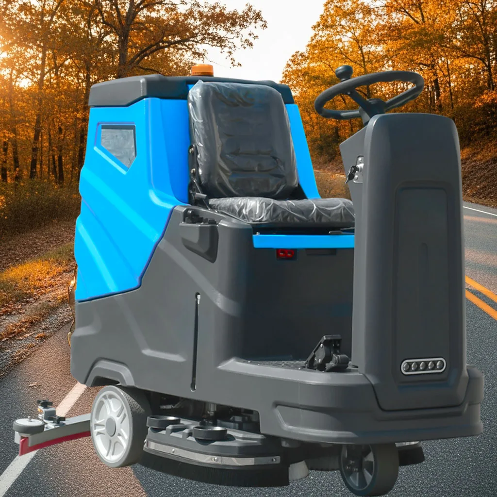 Industrial Organic Dry Cleaning Machine Electric Floor Cleaning Scrubber Floor Cleaning Machine