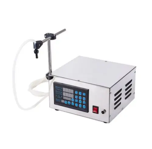 Compact Manual Bottle Filling Machine Small Size for Plastic Glass Bottles