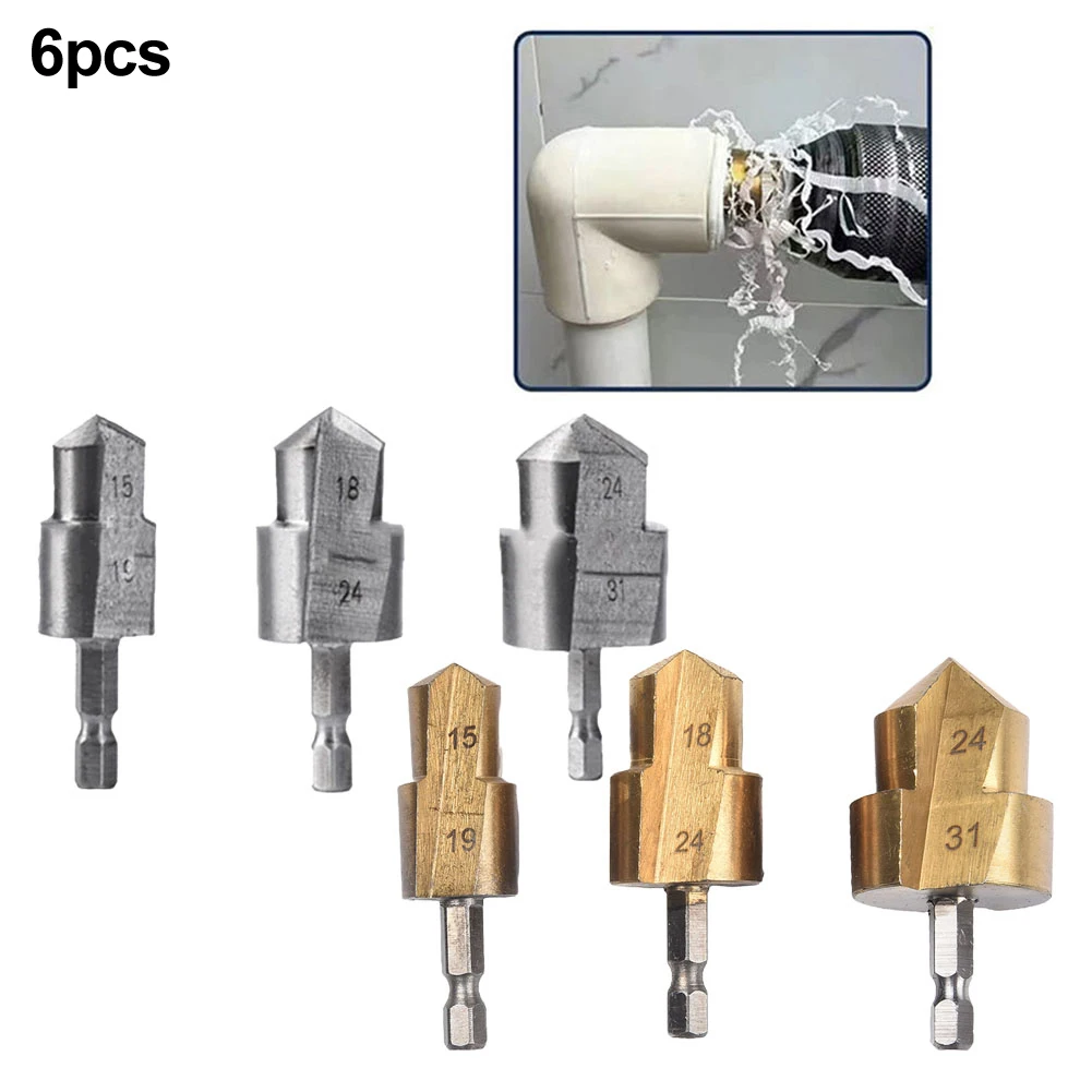 

6.35mm Drill Bit Hexagonal Shank Drill Bit Pipe Expansion Work Use With Electric Drill 61mm Length Easy To Disassemble