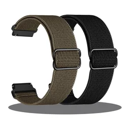 Nylon Elastic 22mm Straps For LEMFO K22 PRO K27 K37 C20 K56 PRO LEM56 DM50 C22 Smart Watch Band Bracelet Wristband Belt