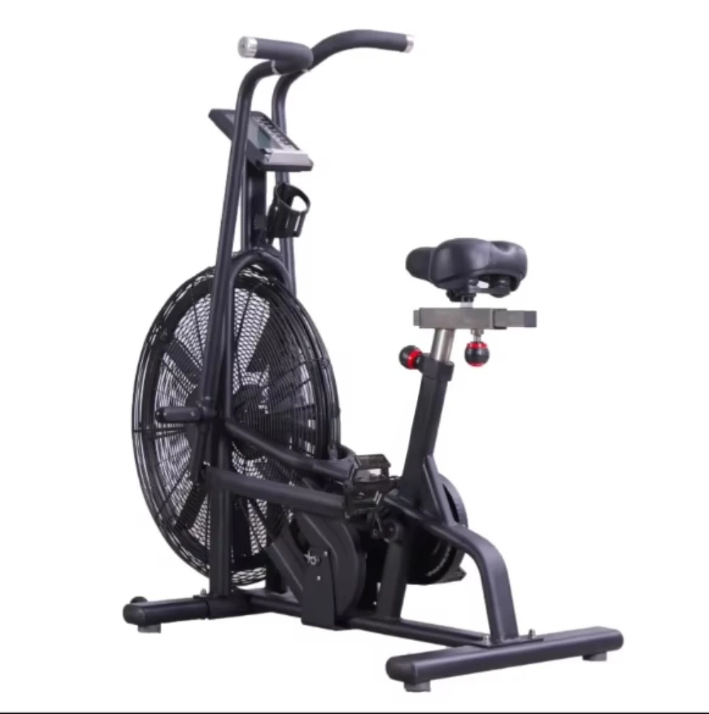 Vélo d'assaut avec écran LED, vélo de spinning, gymnastique à domicile, stationnaire, résistance au vent, vélo de Fitness à l'air