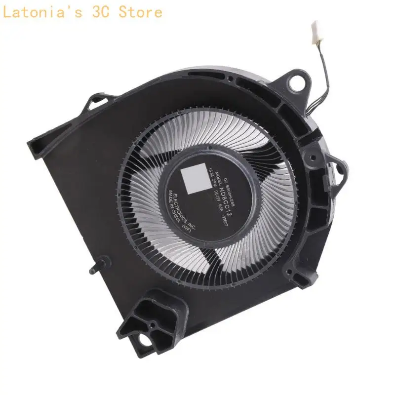 Metall CPU GPU Lüfter für G15 5530 2013 Laptop Schnelle Wärme Reduzierung Glatte Leise Funktionalität X3UB – Detail 9