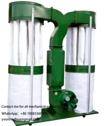 

7.5kw 10hp Industrial Woodworking Wood Powder Bag Dust Collector Collection Filter Extractor Extraction for Cnc Router Planer