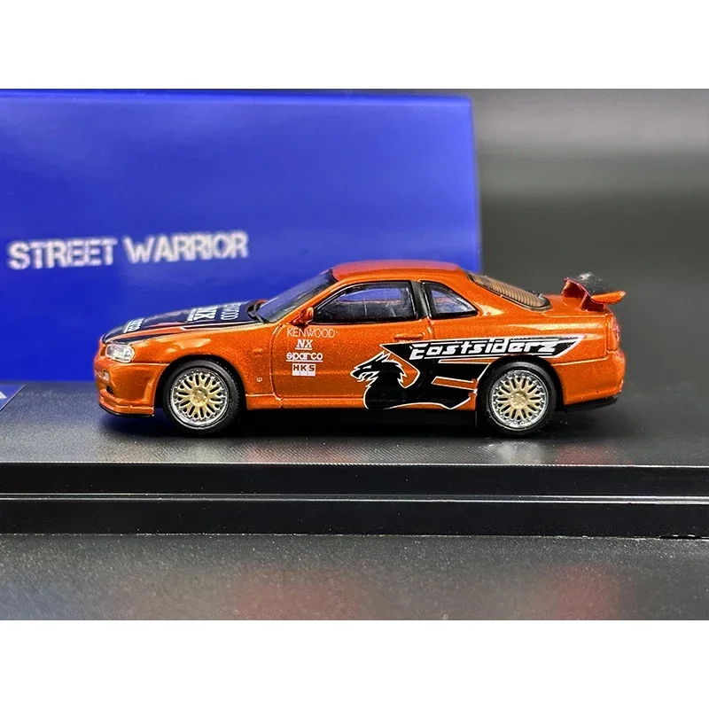 Street Weapon  1:64 NFS 7 Underground BN Diecast Diorama Car Model Collection Miniature Carros Toys model car