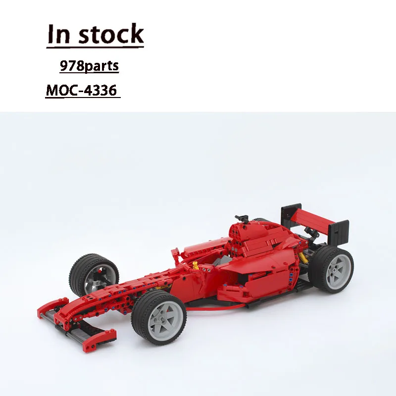 

MOC-4336 New Classic Super Sports Car Building Blocks Model 978 Parts, Toy Gift for Boys and Children for Birthday and Christmas