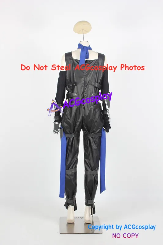 Dead or Alive 5 Kasumi Cosplay Costume acgcosplay Faux Leather made Garment