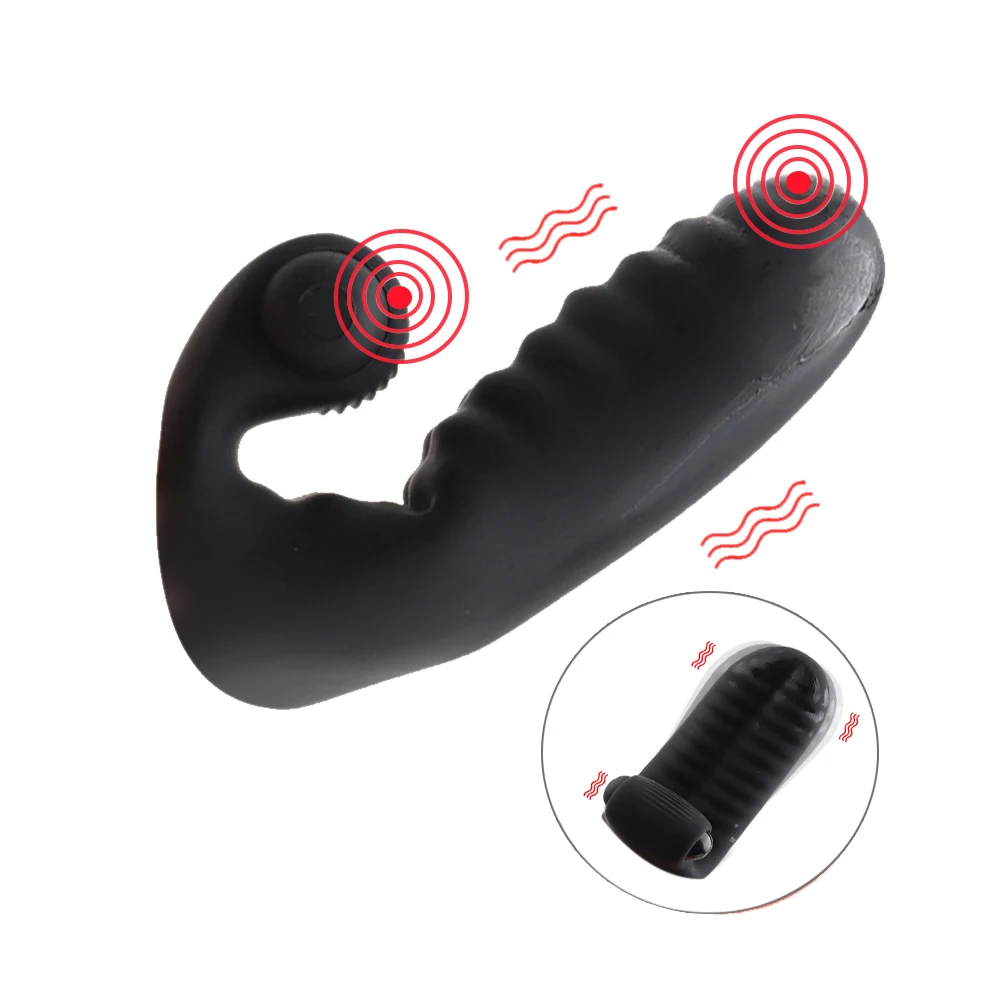 Silicone Finger Vibrator For Women Clit Stimulator G-spot Vibrator Clitoral Stimulation Massager Female Masturbation Sex Product