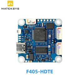 MATEK F405-HDTE F4 Flight Controller STM32F405 Built-in Dual BEC OSD Blackbox 3~12S LiPo 30X30mm for FPV Drone instead F722-HD