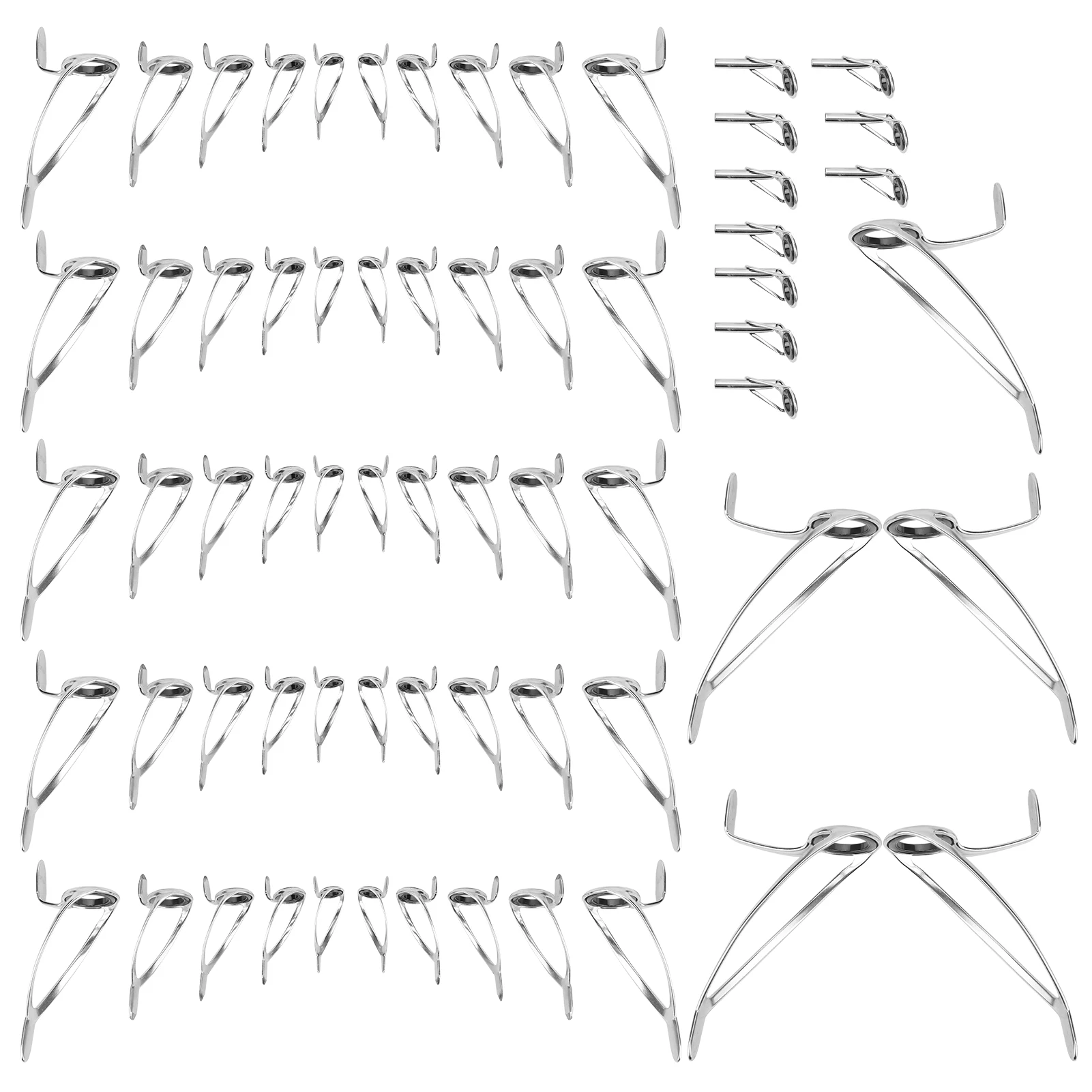 

Double Foot Sea Pole Coil Loop Ceramic Sea Rod Wire Loop Fishing Gear Loop Ceramic Sea Rod Wire