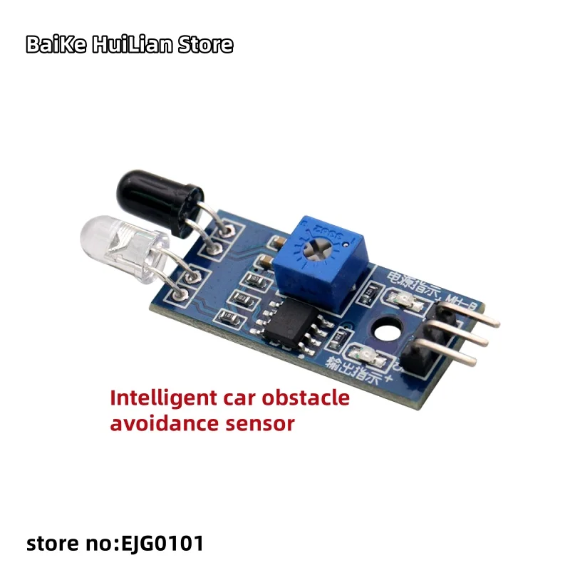 

Infrared barrier module/intelligent obstacle avoidance car obstacle avoidance sensor module with adjustable distance