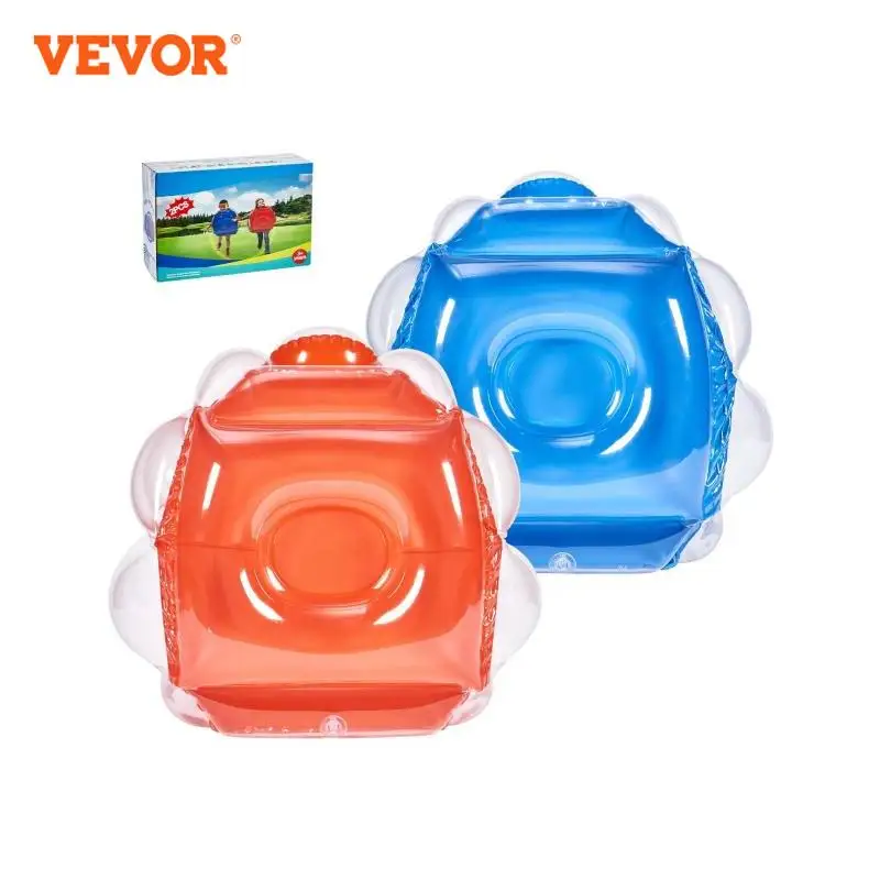 

VEVOR 2-Pack 2FT/0.6M Inflatable Bumper Balls Body Sumo Zorb Balls for Kids PVC Bumper Bopper Toys for Playground Yard Park