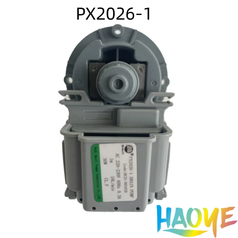 PX2026-1 washing machine drainage motor drainage pump PX2026-1 DC31-00181B AC220-230V 60Hz 0.3A 30W parts100% NEW