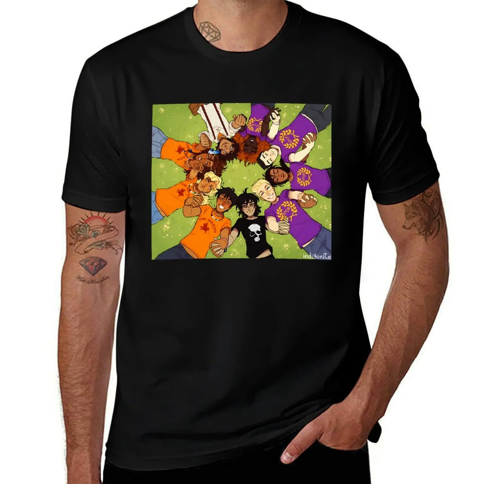 

Olympus Heroes T-Shirt man t shirt anime figures anime clothes vintage t shirts mens t shirts top quality
