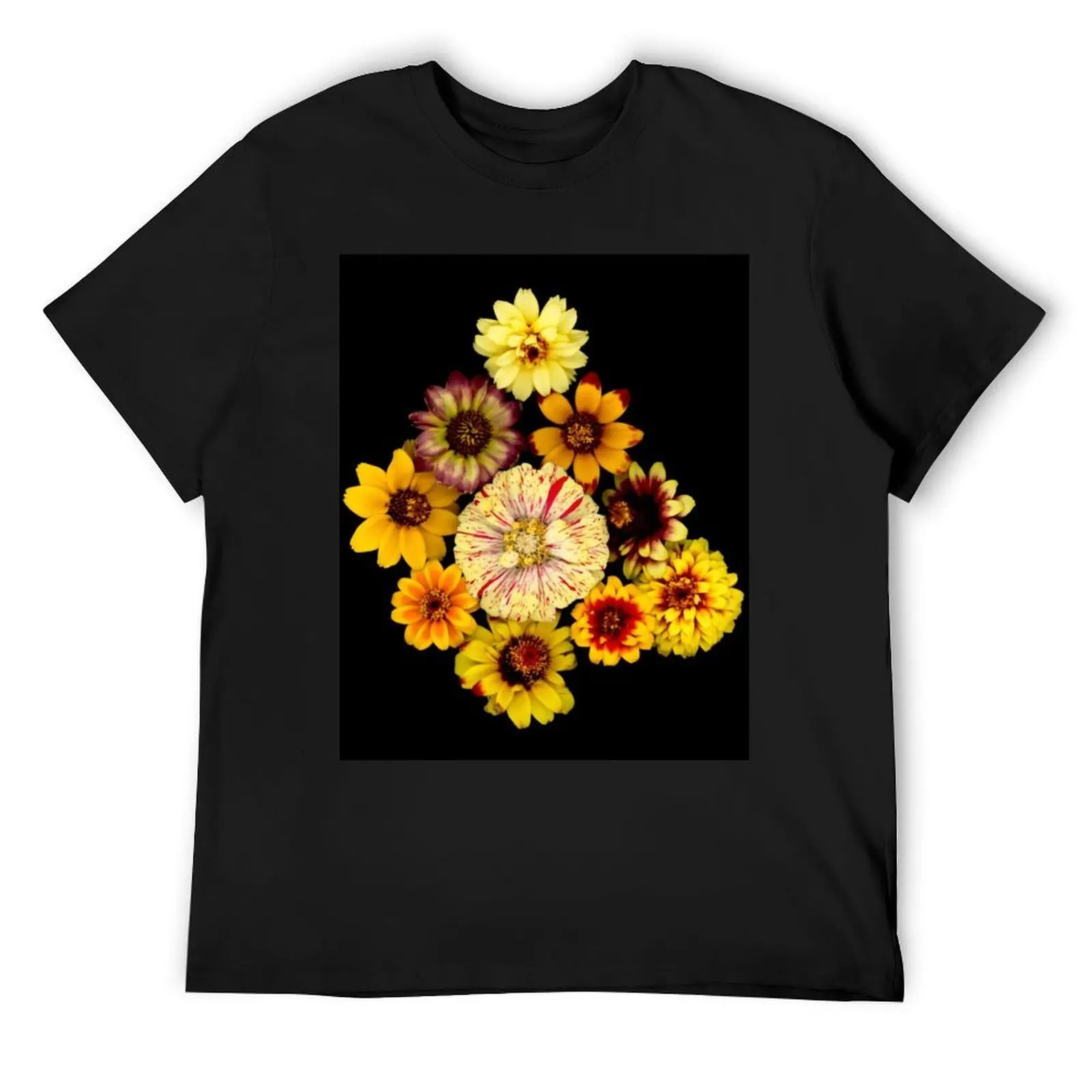 Giallo Botanical T-Shirt customs vintage sublime graphic shirts mens t shirts