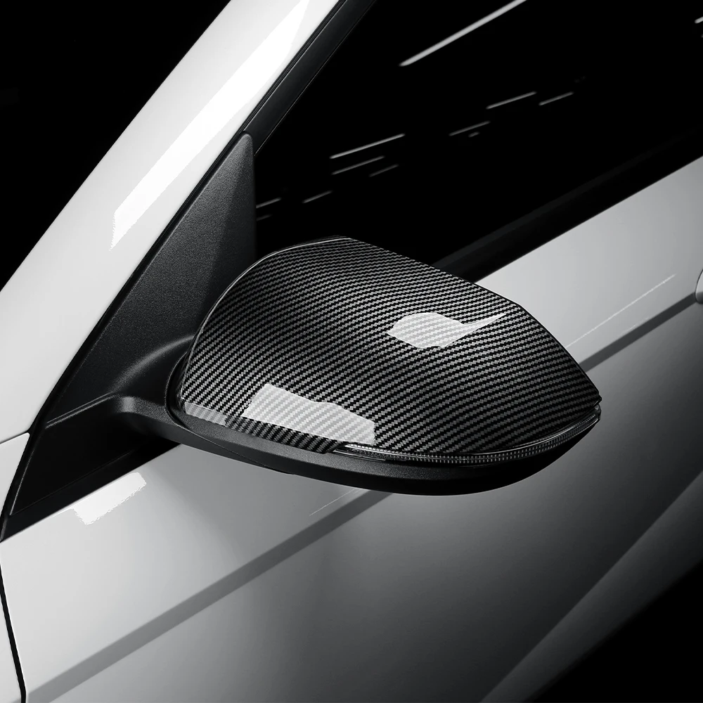 

2Pcs ABS Rearview Mirror Cover LHD/RHD For Hyundai KONA SX2 2024-2026 Door Side Reverse Mirror Cap Decorative Protective Shell