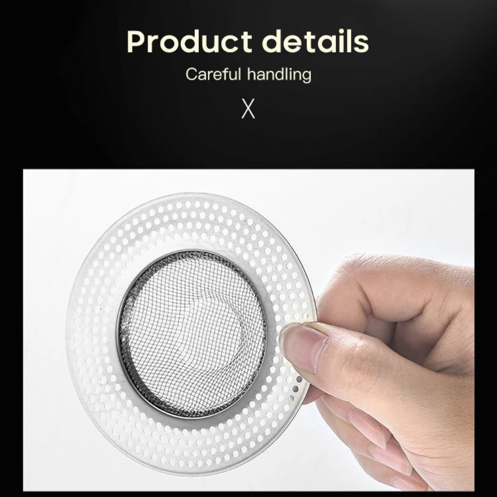 Floor Drain Net Plug Shower Room Anti-blocking Artifact 2023 Wholesale 2023 New Sink Strainer 304 Stainless Steel Sink Mesh