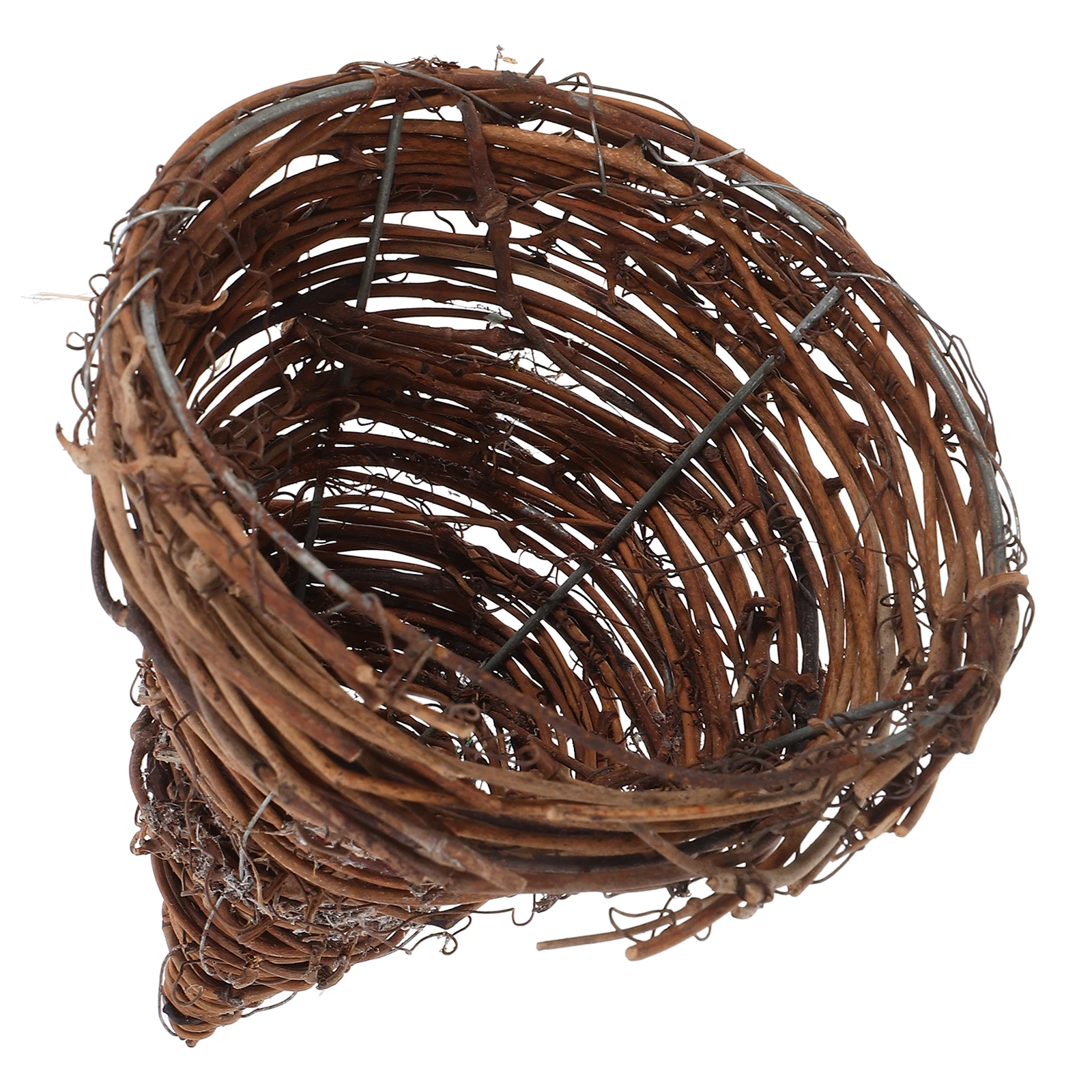 

Cornucopia Table Centerpiece Thanksgiving Decor Rattan Brown Autumn Home Festive Cornucopia Basket