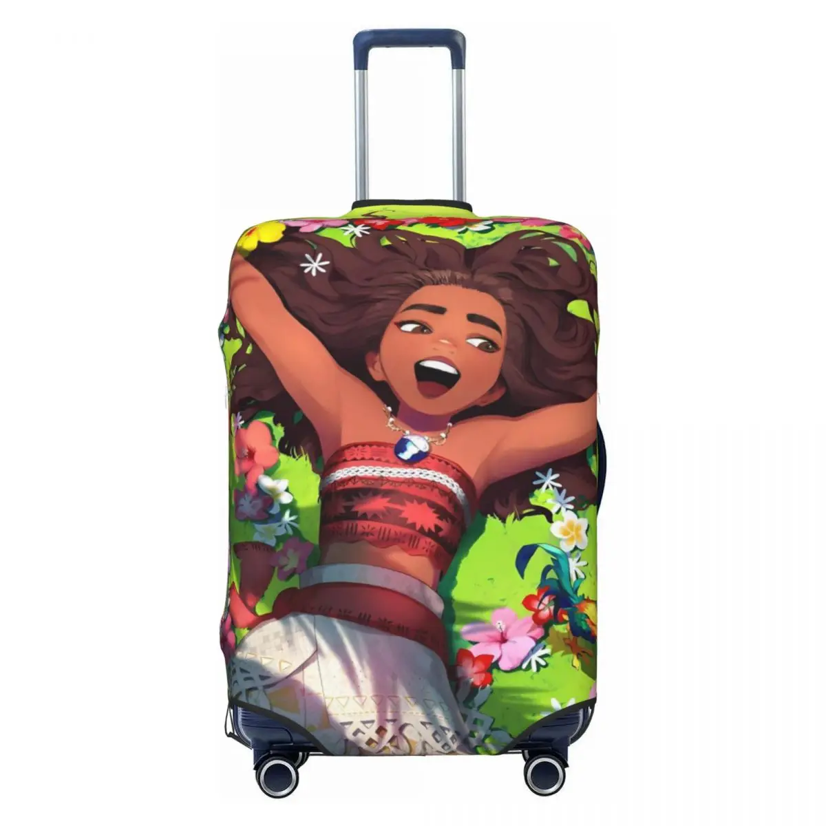 

Custom Moana Luggage Cover Protector Cute Movie Fashion Cartoon Film Travel Suitcase Covers for 18-32 Inch