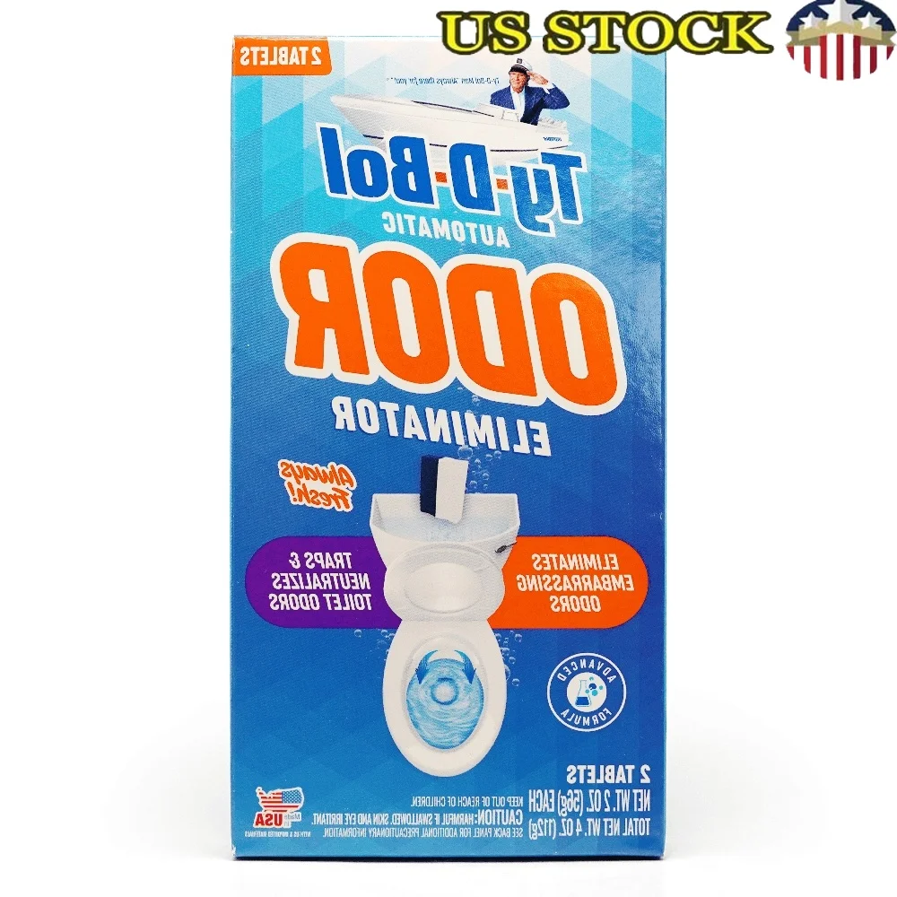 

Автоматический устранитель запаха, таблетки для чистки унитазов, без запаха, 2 упаковки, расширенная формула, сантехника, безопасный нейтрализатор запаха, бытовой