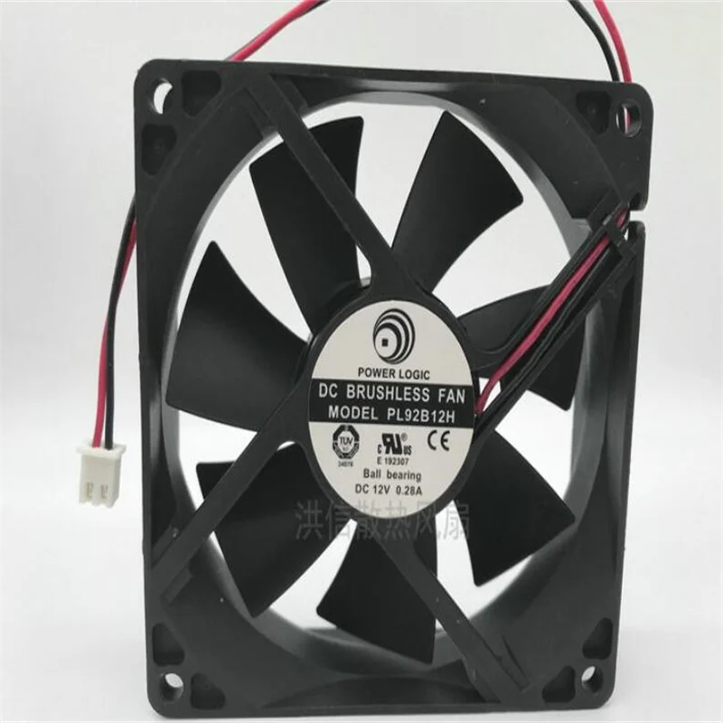 

PL92B12H DC12V 0.28A 9025 2-wire high-volume cooling fan