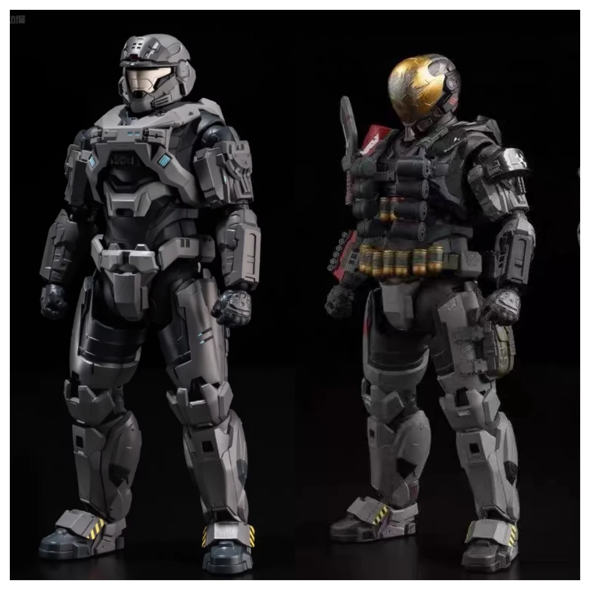 

1/12 Scale Halo Action Figure - Emile-A239 Spartan-B312 Room Decoration Toy For Kids Christmas Gift Collectible Handmade Model