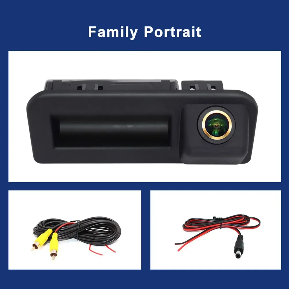 SMARTOUR AHD 720P 1080P CCD CVBS Rear View Camera For vw Polo Sedan/Vento After Facelift From 2017 2018 2019 Car Trunk Handle