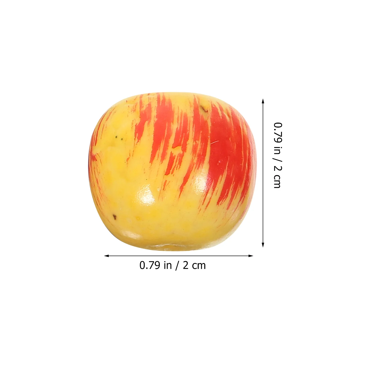 

60Pcs Artificial Foam Mini Colorful Simulation Fake Home Kitchen Party Decoration Photography Props