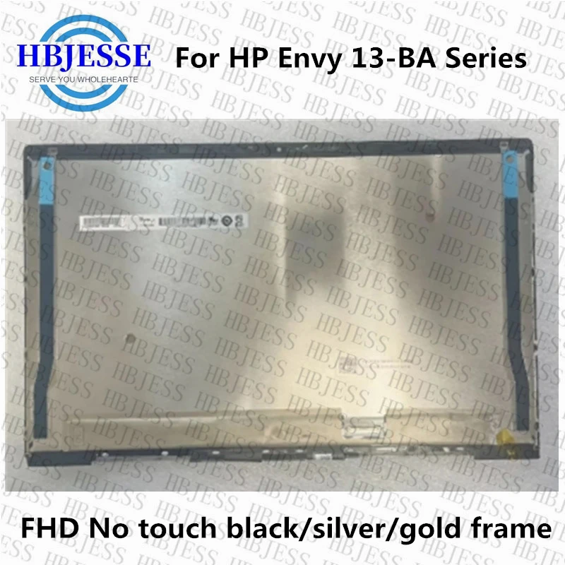 Imagem -02 - Tela Lcd para hp Envy 13-ba Fhd Display Lcd Montagem de Digitador de Tela Sensível ao Toque Original 13 em 13-ba000 13-ba0060tu 13-ba0553sa 133 em