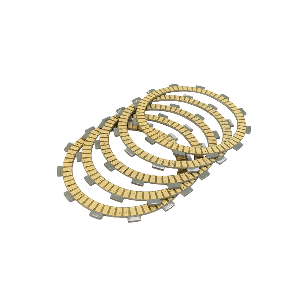 For Kawasaki Ninja 250 1986 Ninja 250R 1987 to 2007 250 R Motorcycle Clutch Friction Plates 5 PCS Paper Based Kits