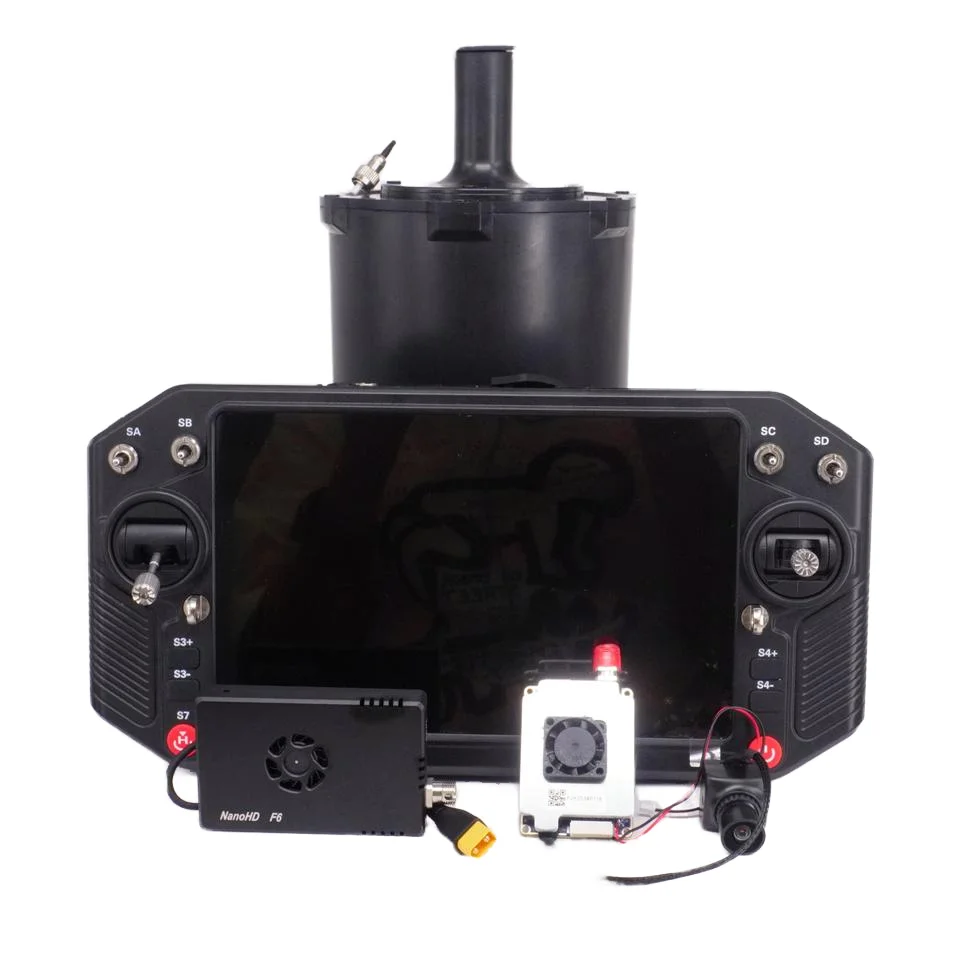 

Suitable for 7-inch and 10 -inch FPV Dr-one Video Transmission Accessories Integrated Remote Control Fiber Optic Ground Station