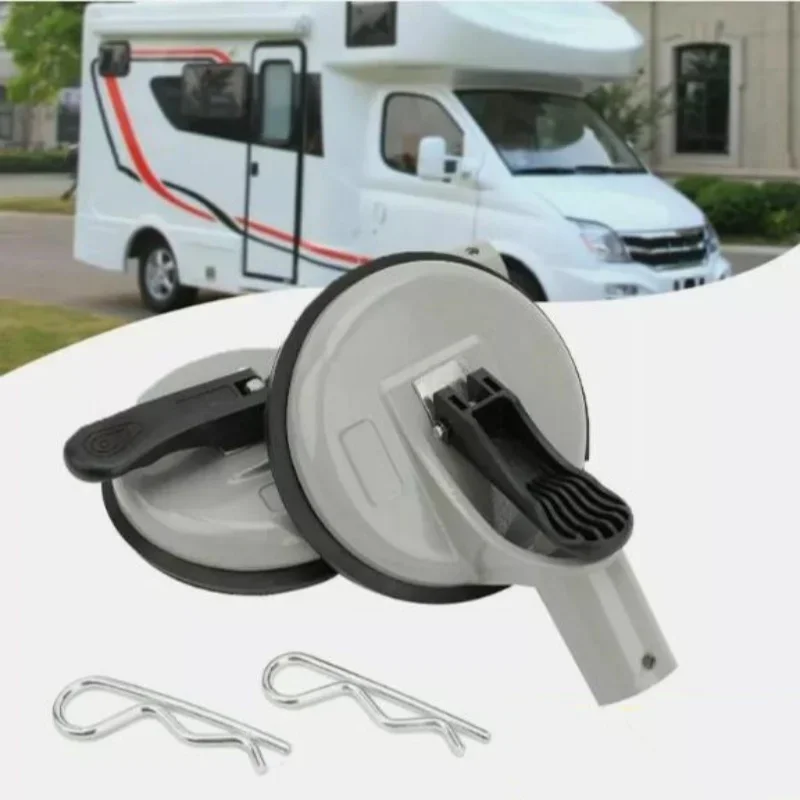 2 Pieces RV Suction Cup for Thule Omnistor Sunshade Bracket Accessories RV Motorhome Caravan Camping Gear