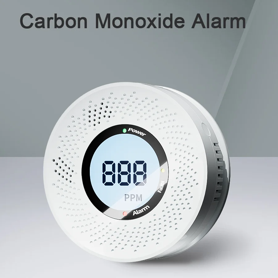 

New Standalone CO Alarm Sensor, LCD Display,Carbon Monoxide Alarm Detector,High Sensitivity Warning,CO Alarm with UL2034