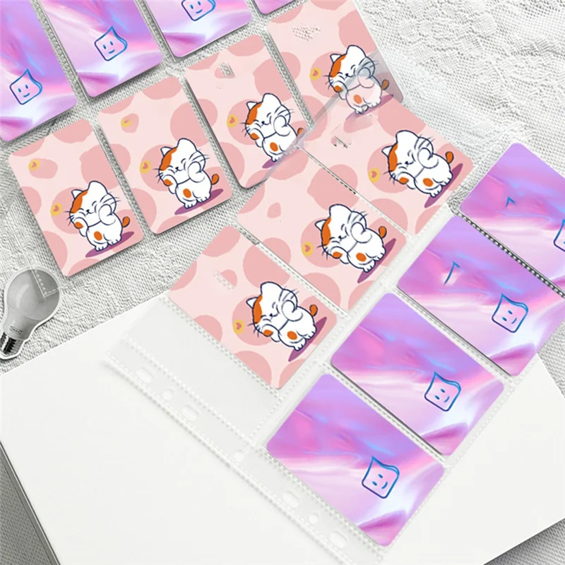 

High Quality-Idol Photo Card Binder -Idol Cards Collect Book,Collectible Card Album With Background Paper, Photocard Holder,Idol