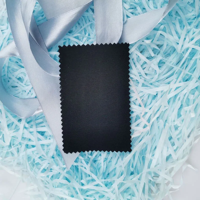 100 Pcs 7x10cm Black Polishing Cloth Gold 925 Silver Jewelry Cleaning Cloth With Black Envelope Paper Cases Packing Logo