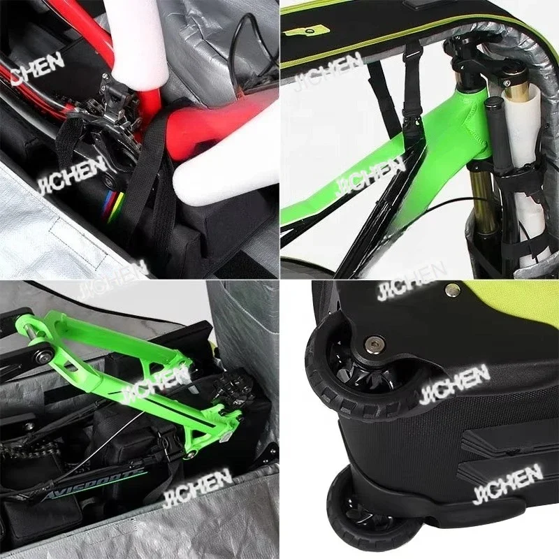 

Профессиональная мягкая сумка для хранения с мягкой подкладкой, водонепроницаемая, для горного велосипеда, удобная для велоснаряжения