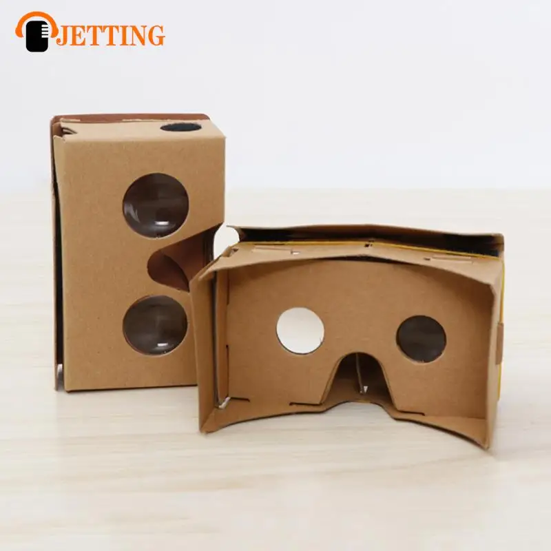 Google Cardboard 3D Vr Virtual Reality Glasses For Android or Phone NEW VR Model DIY Transform Your Device Into a Big Screen 1pc