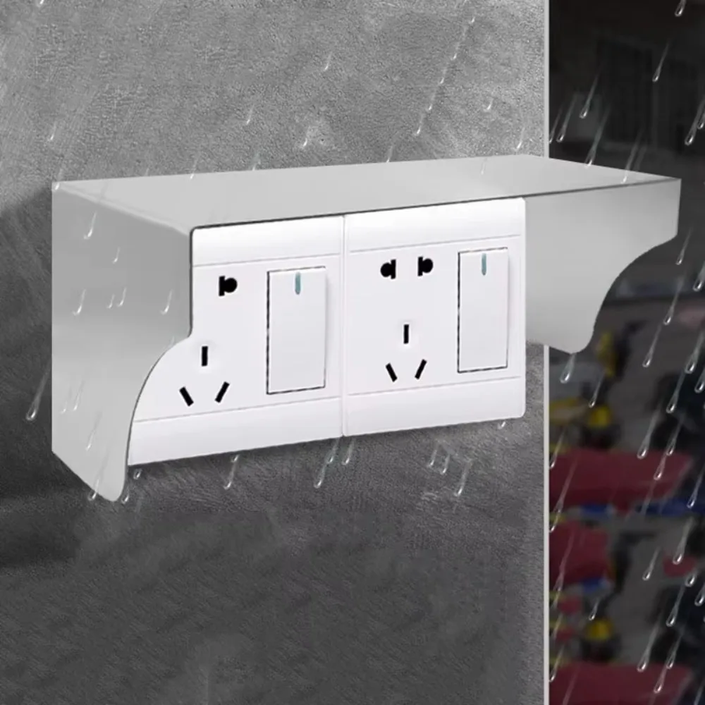 

Качественный водонепроницаемый чехол из нержавеющей стали, предметы домашнего обихода для предотвращения столкновений, дождевик для дверного звонка, непромокаемый непромокаемый чехол