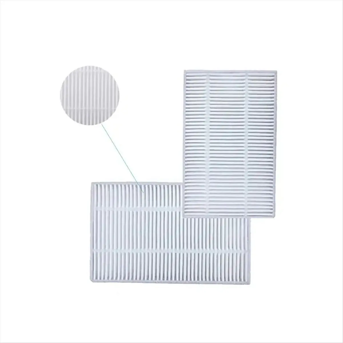 For RV-R670S Replacement Side Brush HEPA Filter Mop Pads Spare Parts Accessories,B-ROWI view 5
