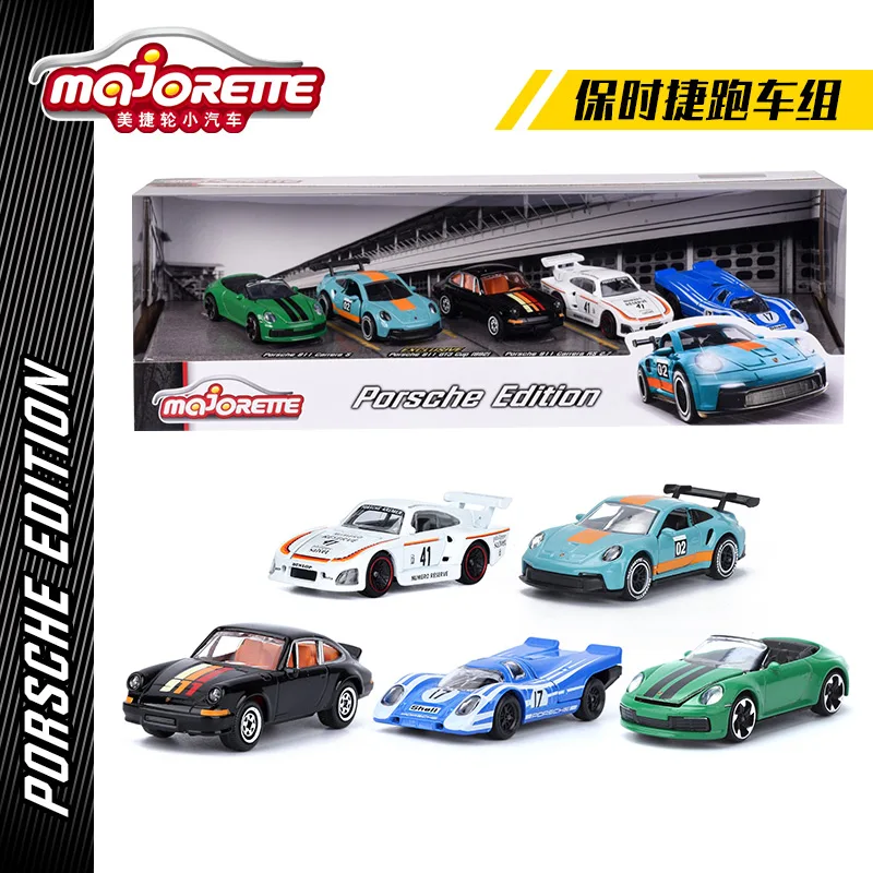 Majorette 1/64 RWB 911  GT3 CUP CARRERA RS 2.7 935 K3 917 Diecast Model Car Kids Toys Gift