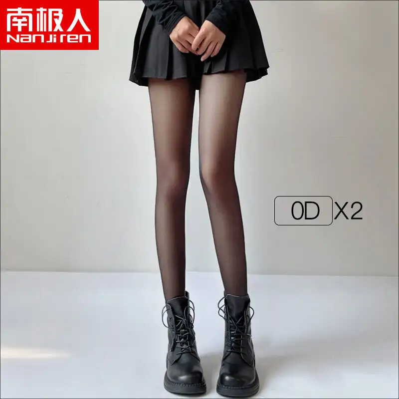 Women JK Black Stockings 6 Thickness Skin Silk Pantyhose Summer Ultra Thin Anti-hook Silk Nylon Stocking Female Sheer Tights - Image 16